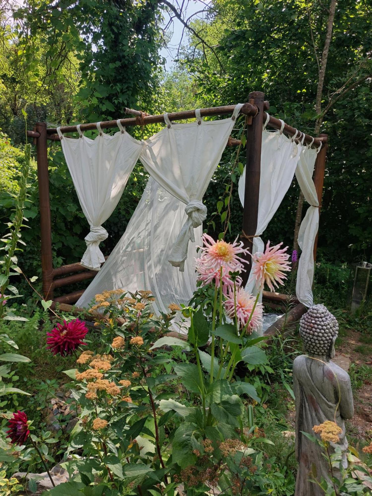 Gite Et Jardin En Bord De Riviere Saumane Eksteriør billede